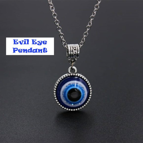 Evil Eye Round Pendant - Picture 5 of 5
